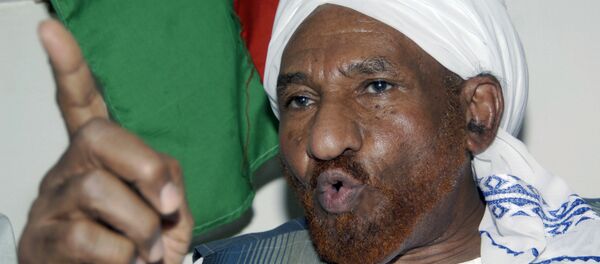زعيم حزب الأمة السوداني الصادق المهدي زعيم حزب الأمة السوداني الصادق المهدي - سبوتنيك عربي