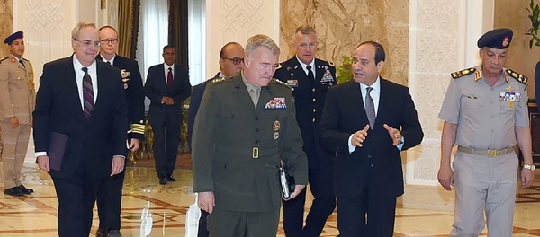 السيسي وكينيث ماكينزي - سبوتنيك عربي