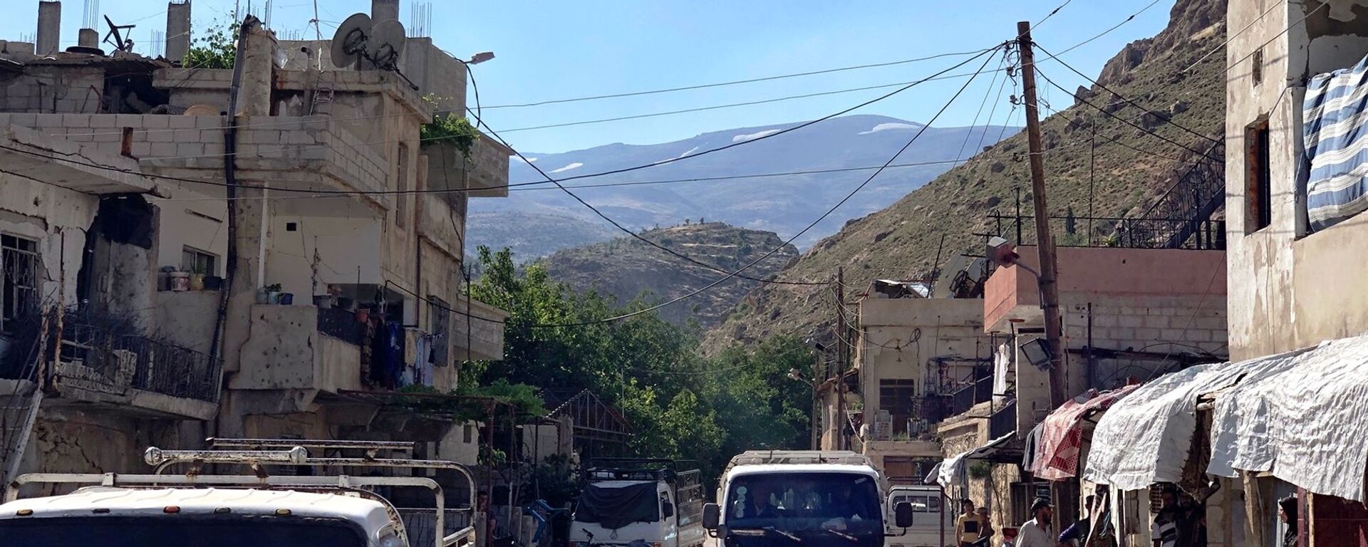 اللاجئون السوريون يعودون من لبنان إلى وطنهم ومنازلهم، بيت جن، سوريا - سبوتنيك عربي, 1920, 28.11.2025