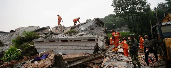 زلزال قوي يضرب مدينة إيبين، الصين 18 يونيو/ حزيران 2019 - سبوتنيك عربي