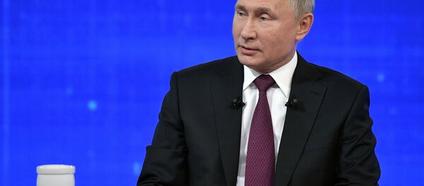 الخط المباشر مع الرئيس الروسي فلاديمير بوتين، 20 يونيو/ حزيران 2019 - سبوتنيك عربي