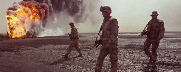 القوات الأمريكية في الصحراء - سبوتنيك عربي