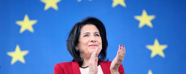 الرئيسة الجورجية سالومي زورابيشفيلي - سبوتنيك عربي