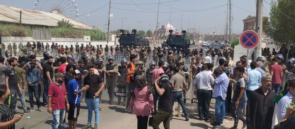 غليان شعبي يتجدد في محافظة البصرة غليان شعبي يتجدد في محافظة البصرة - سبوتنيك عربي