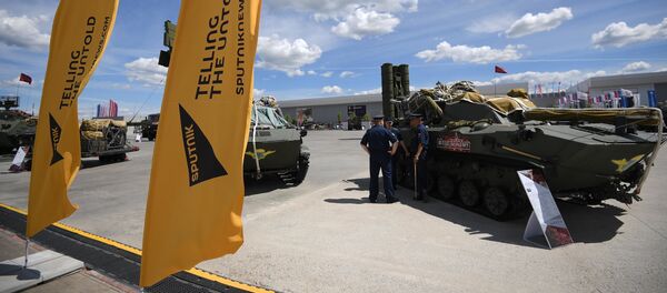 افتتاح المنتدى التقني العسكري أرميا 2019 في الحديقة العسكرية الوطنية باتريوت - سبوتنيك عربي