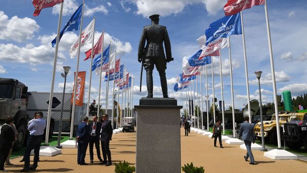 افتتاح المنتدى التقني العسكري أرميا 2019 في الحديقة العسكرية الوطنية باتريوت افتتاح المنتدى التقني العسكري أرميا 2019 في الحديقة العسكرية الوطنية باتريوت - سبوتنيك عربي