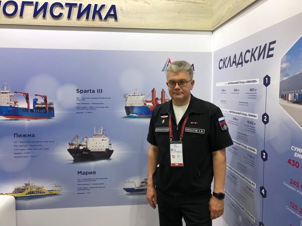 رئيس شركة أوبورون لوجيستك أنطون فيلانوف - سبوتنيك عربي