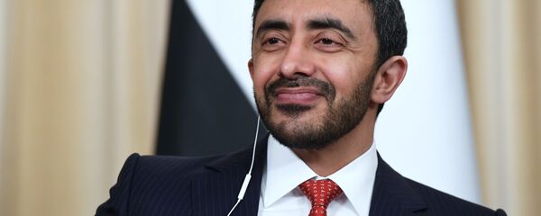 وزير الخارجية الإماراتي عبدالله بن زايد آل نهيان ووزير الخارجية الروسي سيرغي لافروف في موسكو، 26 يونيو/ حزيران 2019 - سبوتنيك عربي