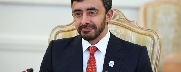  وزير الخارجية الإماراتي عبدالله بن زايد آل نهيان ووزير الخارجية الروسي سيرغي لافروف في موسكو، 26 يونيو/ حزيران 2019 - سبوتنيك عربي