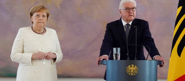 المستشارة الألمانية، أنجيلا ميركل 27 يونيو/ حزيران 2019 - سبوتنيك عربي