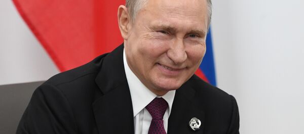 قمة مجموعة العشرين - لقاء الرئيس الروسي فلاديمير بوتين والأمريكي دونالد ترامب في مدينة أوساكا اليابانية، اليابان 28 يونيو/ حزيران 2019 - سبوتنيك عربي