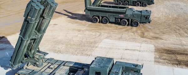 منتدى آرميا 2019 - راجمة صواريخ سميرتش، المنظومة الصاروخية إسكندر-إم - سبوتنيك عربي