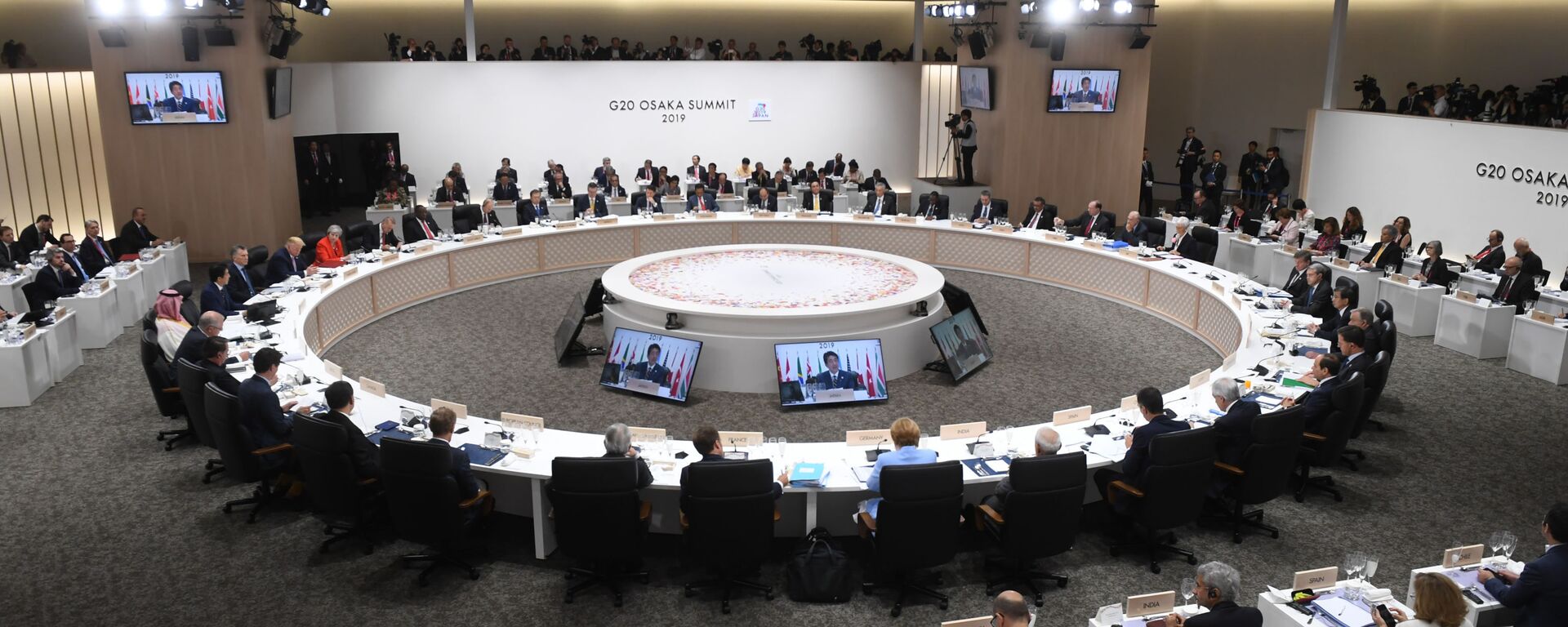 قمة مجموعة العشرين 2019 في مدينة أوساكا، اليابان 28 يونيو/ حزيران 2019 - سبوتنيك عربي, 1920, 14.12.2025
