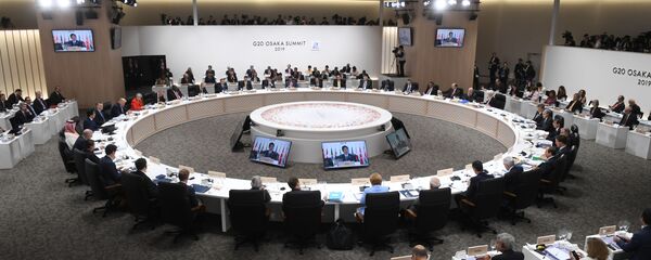 قمة مجموعة العشرين 2019 في مدينة أوساكا، اليابان 28 يونيو/ حزيران 2019 - سبوتنيك عربي