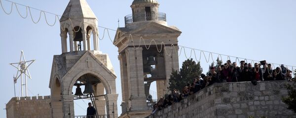 كنيسة المهد في بيت لحم في فلسطين كنيسة المهد في بيت لحم في فلسطين - سبوتنيك عربي