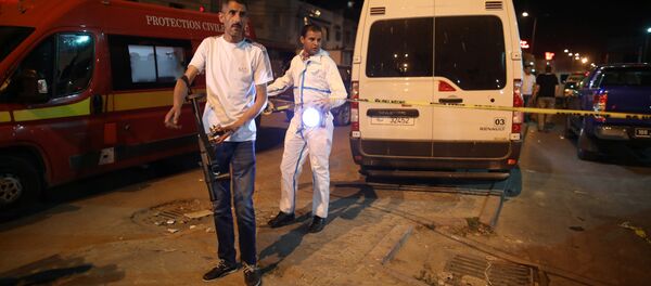 السلطات التونسية تطوق مكان تفجير رجل نفسه في منطقة منحلة في تونس السلطات التونسية تطوق مكان تفجير رجل نفسه في منطقة منحلة في تونس - سبوتنيك عربي