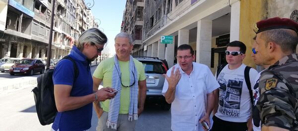 رجال أعمال روس يستكشفون الفرص الاستثمارية في حلب - سبوتنيك عربي