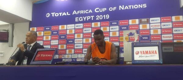 مبارك واكاسو لاعب خط وسط منتخب غانا مبارك واكاسو لاعب خط وسط منتخب غانا - سبوتنيك عربي