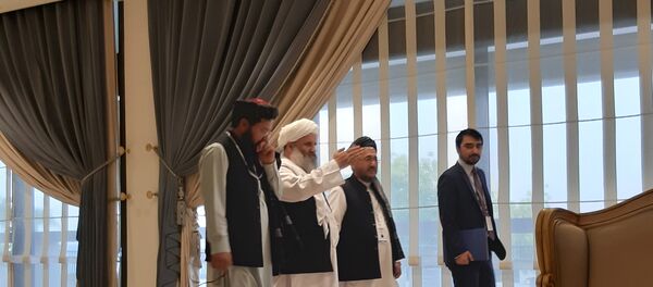 وفد طالبان في مؤتمر الدوحة للسلام - سبوتنيك عربي