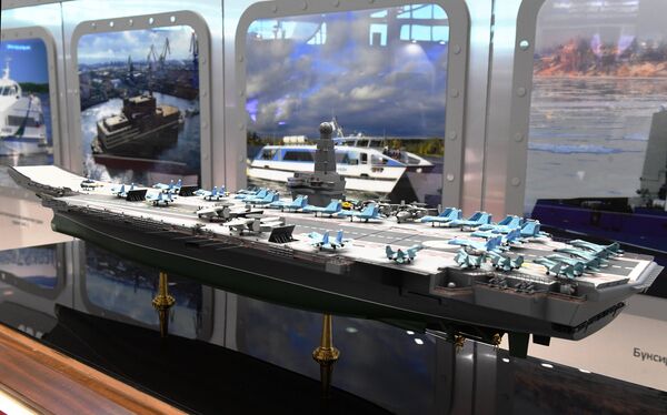 حاملة الطائرات الجديدة الروسية يمكنها الحصول على سو-57 وتسيركون حاملة الطائرات الجديدة الروسية يمكنها الحصول على سو-57 وتسيركون - سبوتنيك عربي