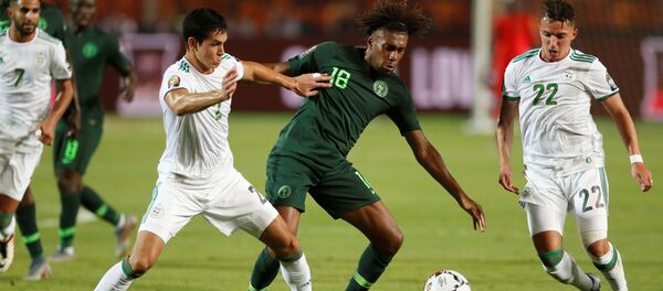 مباراة الجزائر ونيجيريا في نصف نهائي أمم أفريقيا 2019 - سبوتنيك عربي