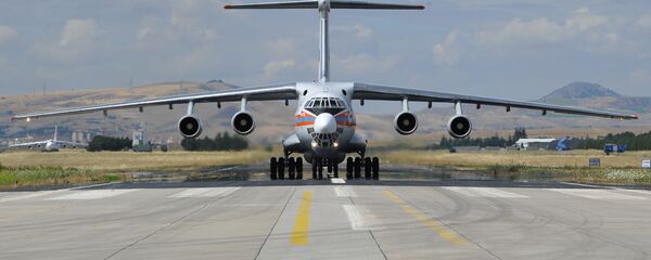 طائرة نقل محملة بأجزاء إس-400 - سبوتنيك عربي