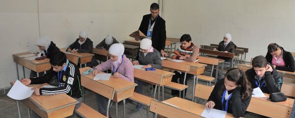 طلاب في سوريا - سبوتنيك عربي