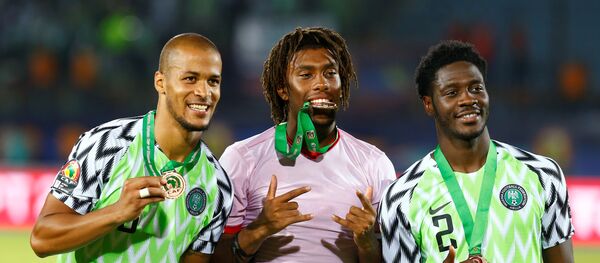 نجم منتخب نيجيريا ونادي أرسنال الإنجليزي، أليكس أيوبي - سبوتنيك عربي