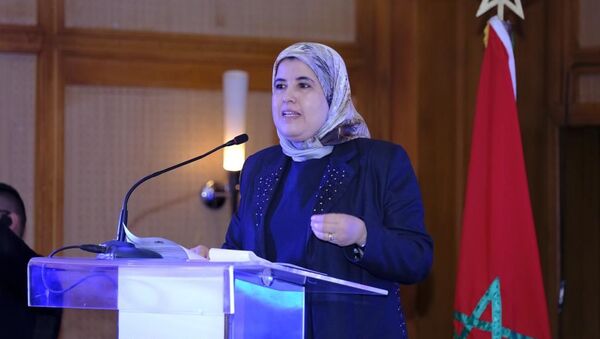 جميلة المصلي، كاتبة الدولة المكلفة بالصناعة التقليدية والاقتصاد الاجتماعي بالمغرب جميلة المصلي، كاتبة الدولة المكلفة بالصناعة التقليدية والاقتصاد الاجتماعي بالمغرب - سبوتنيك عربي