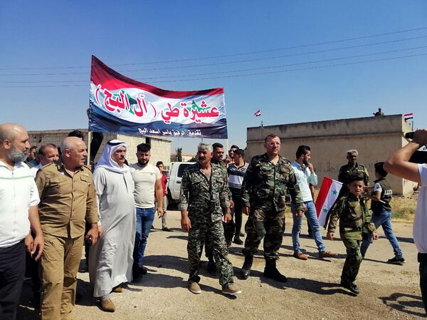 بالصور... العشائر السورية تدعو لتمكينها من مقاومة الاحتلالين الأمريكي والتركي - سبوتنيك عربي