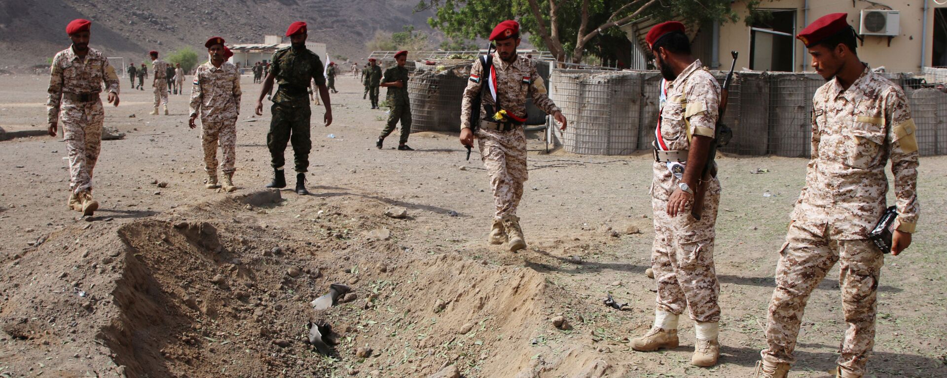 الهجوم على معسكر الجلاء في عدن - اليمن - الجيش اليمني - سبوتنيك عربي, 1920, 20.02.2026