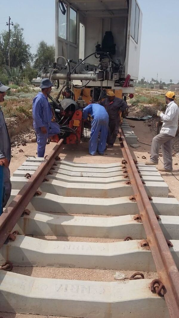 بالصور: العراق جاهز لاستئناف العمل في خط سككه المارة في سوريا  - سبوتنيك عربي