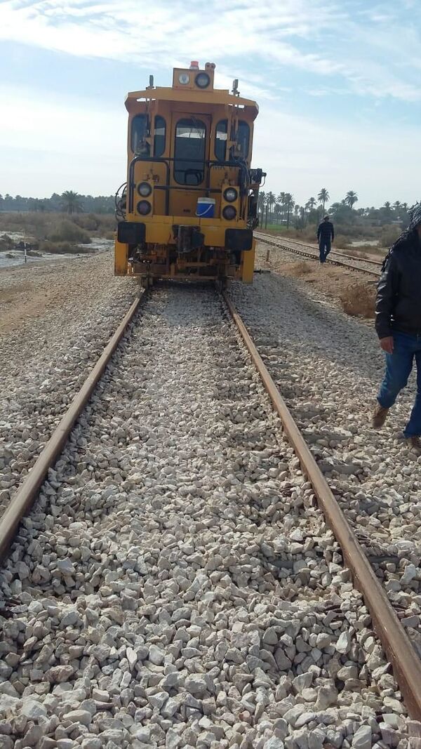 بالصور: العراق جاهز لاستئناف العمل في خط سككه المارة في سوريا  - سبوتنيك عربي