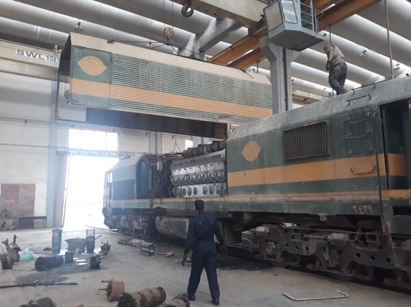 مدير سكك حديد العراق يتحدث لـسبوتنيك عن مراحل التطوير بعد خراب داعش مدير سكك حديد العراق يتحدث لـسبوتنيك عن مراحل التطوير بعد خراب داعش - سبوتنيك عربي