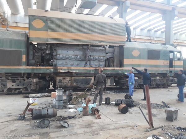 مدير سكك حديد العراق يتحدث لـسبوتنيك عن مراحل التطوير بعد خراب داعش مدير سكك حديد العراق يتحدث لـسبوتنيك عن مراحل التطوير بعد خراب داعش - سبوتنيك عربي