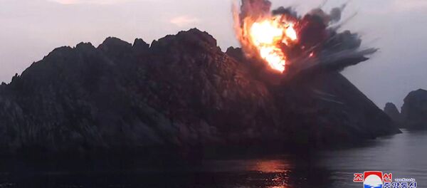  كوريا الشمالية - إطلاق نوع جديد من الصواريخ التكتيكية الموجهة، 7 أغسطس/ آب 2019 - سبوتنيك عربي