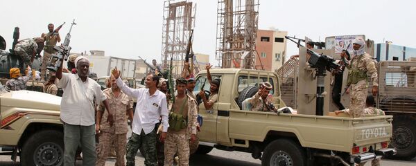 قوات المجلس الانتقالي الجنوبي في عدن - سبوتنيك عربي