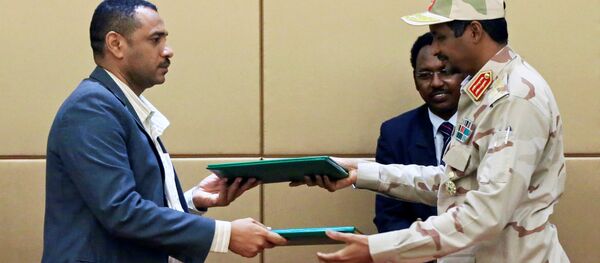 الاتفاق على تشكيل المجلس السيادي في السودان بين قوى الحرية والتغيير والمجلس العسكري - سبوتنيك عربي