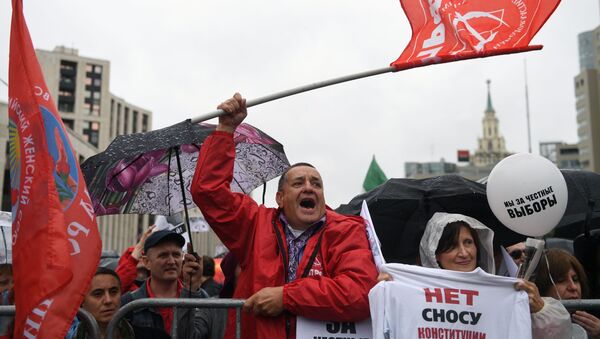 تجمع وسط موسكو من أجل انتخابات نزيهة - سبوتنيك عربي