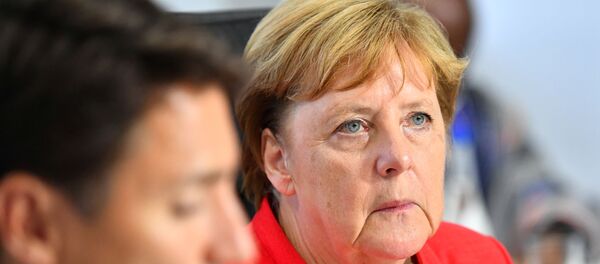 ميركل وترودو في قمة السبع - سبوتنيك عربي