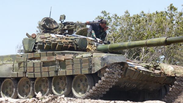 الجيش السوري يدفع بتعزيزات نارية ملائمة معارك الجبال بريف اللاذقية - سبوتنيك عربي