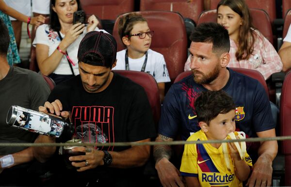 بالصور... ابن ميسي يخطف الأنظار بالصور... ابن ميسي يخطف الأنظار - سبوتنيك عربي