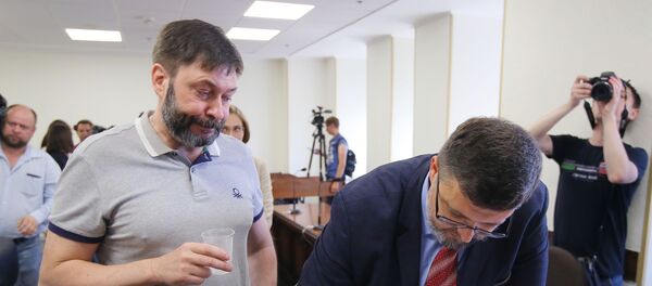 الصحفي الروسي كيريل فيشينكسي الذي كان محتجزا لدى أوكرانيا - سبوتنيك عربي