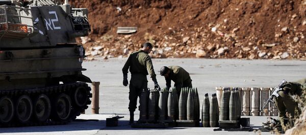 الجيش الإسرائيلي على احدود على الحدود اللبنانية الإسرائيلية بعد الأحداث الأخيرة بين إسرائيل وحزب الله - سبوتنيك عربي