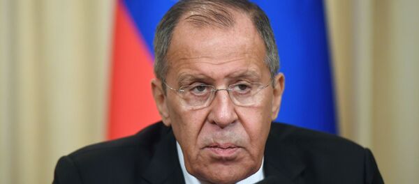 مؤتمر صحفي لوزير الخارجية الروسي سيرغي لافروف ونظيره الإيراني محمد جواد ظريف، 2 سبتمبر/ أيلول 2019 - سبوتنيك عربي