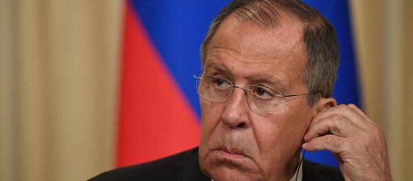 مؤتمر صحفي لوزير الخارجية الروسي سيرغي لافروف ونظيره الإيراني محمد جواد ظريف، 2 سبتمبر/ أيلول 2019 - سبوتنيك عربي