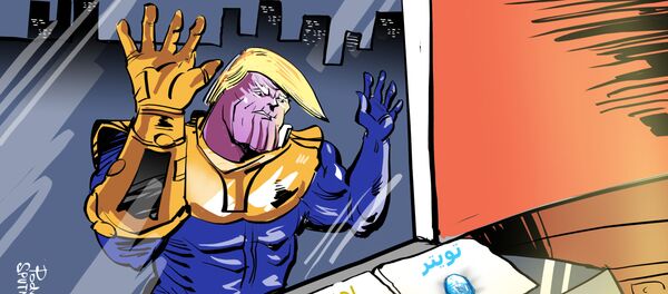 إيران تنصح ترامب التوقف عن تقليد هذه شخصية ثانوس - سبوتنيك عربي