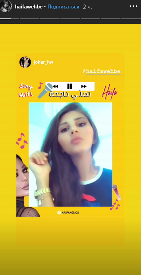 هيفاء وهبي تشارك جمهورها أغانيها على ستوري إنستغرام - سبوتنيك عربي