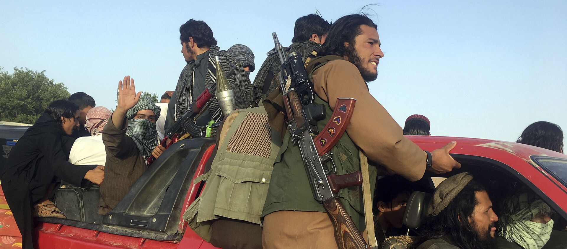 مسلحون تابعون لحركة طالبان في أفغانستان - سبوتنيك عربي, 1920, 13.04.2021
