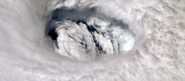 صورة لإعصار دوريان من محطة الفضاء الدولية، 2 سبتمبر 2019 - سبوتنيك عربي